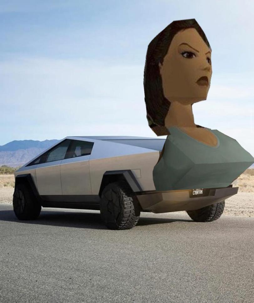 Реакция социальных сетей на новый электрический пикап Tesla Cybertruck (15 фото)