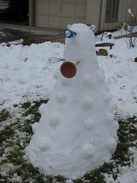 Зима близко – значит, наступит время снеговиков (9 фото)