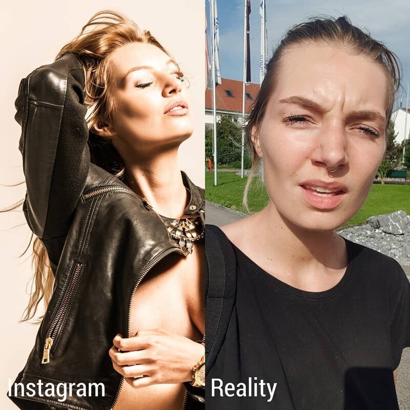 Позитивный инстаграммер показывает правду о фотографиях в социальных сетях (26 фото)