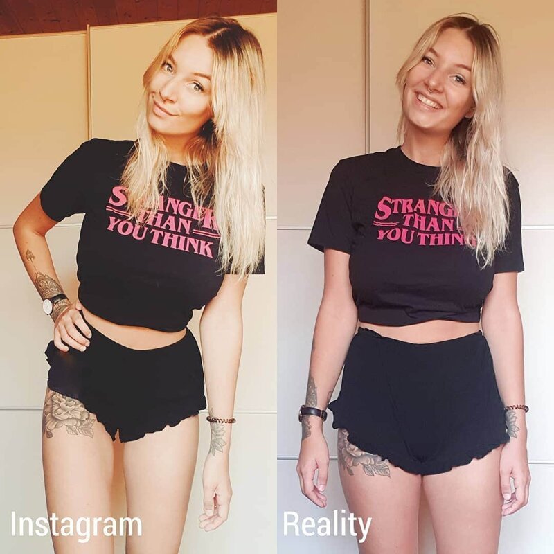 Позитивный инстаграммер показывает правду о фотографиях в социальных сетях (26 фото)