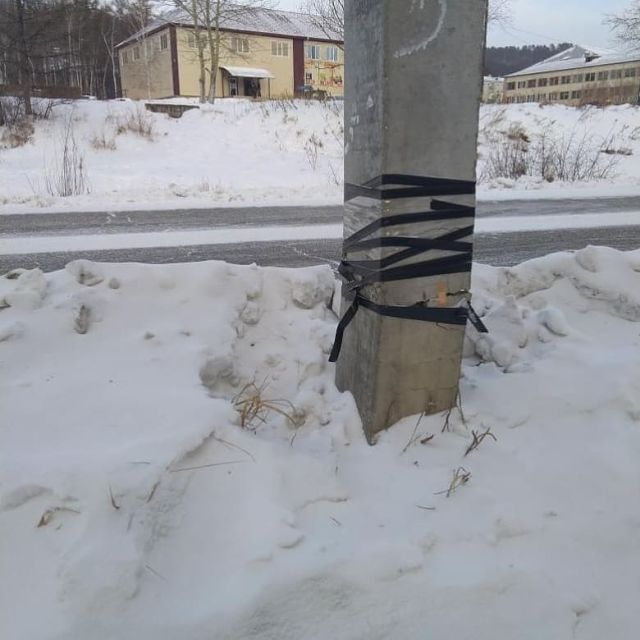 Инновационный метод ремонта электроопор в Приамурье (3 фото)