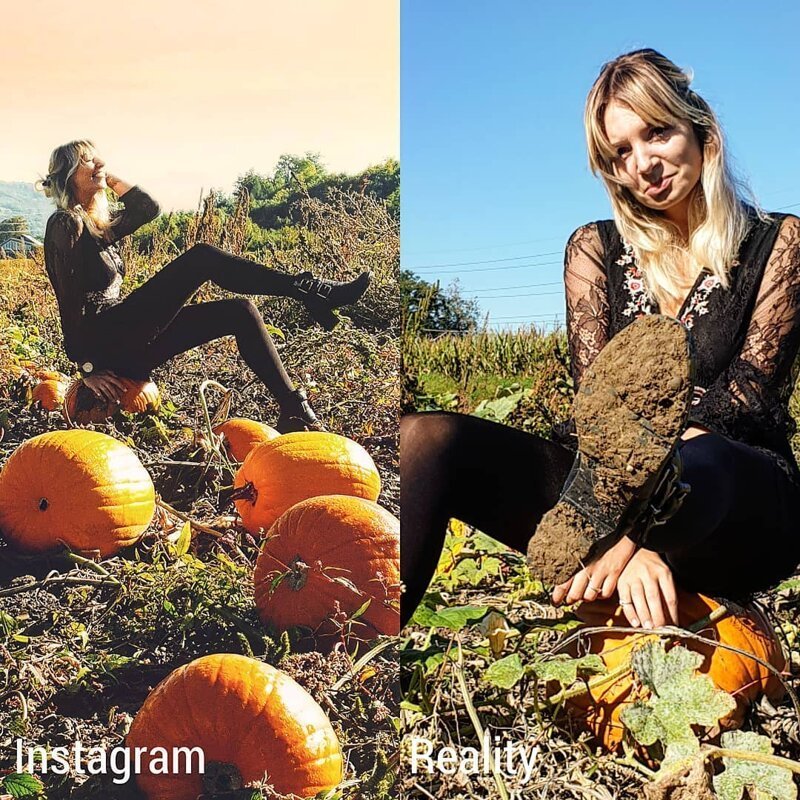 Позитивный инстаграммер показывает правду о фотографиях в социальных сетях (26 фото)