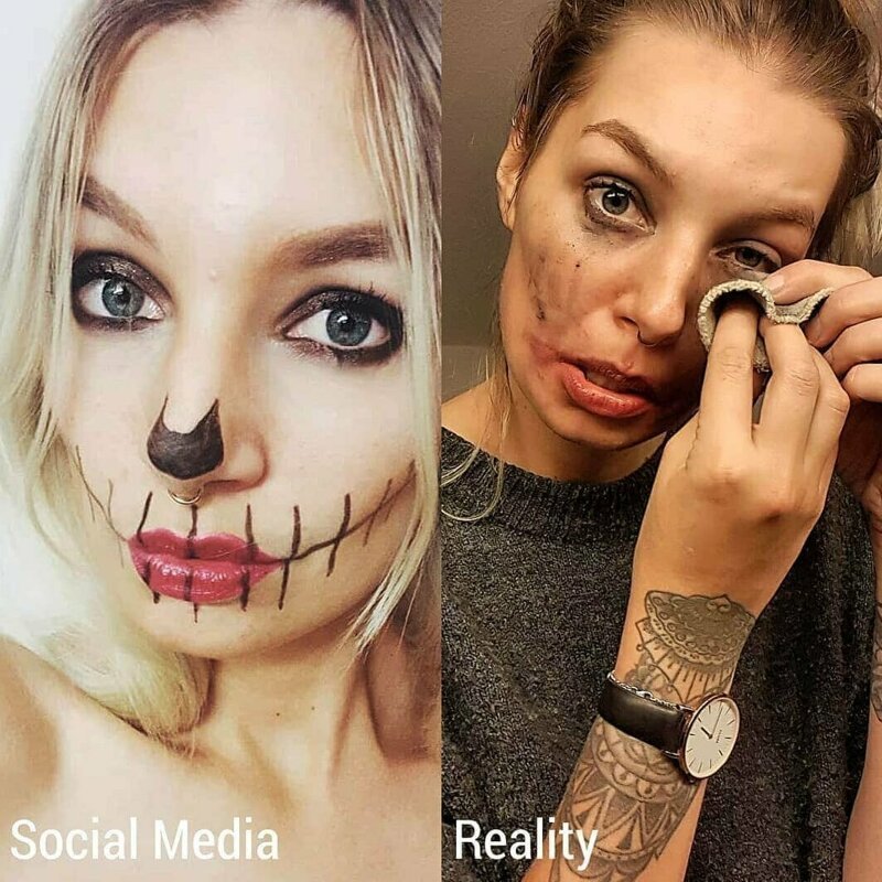 Позитивный инстаграммер показывает правду о фотографиях в социальных сетях (26 фото)