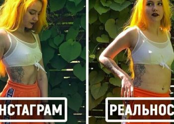 Везде обман: блогер разрушает миф об идеальном теле в Instagram (29 фото)