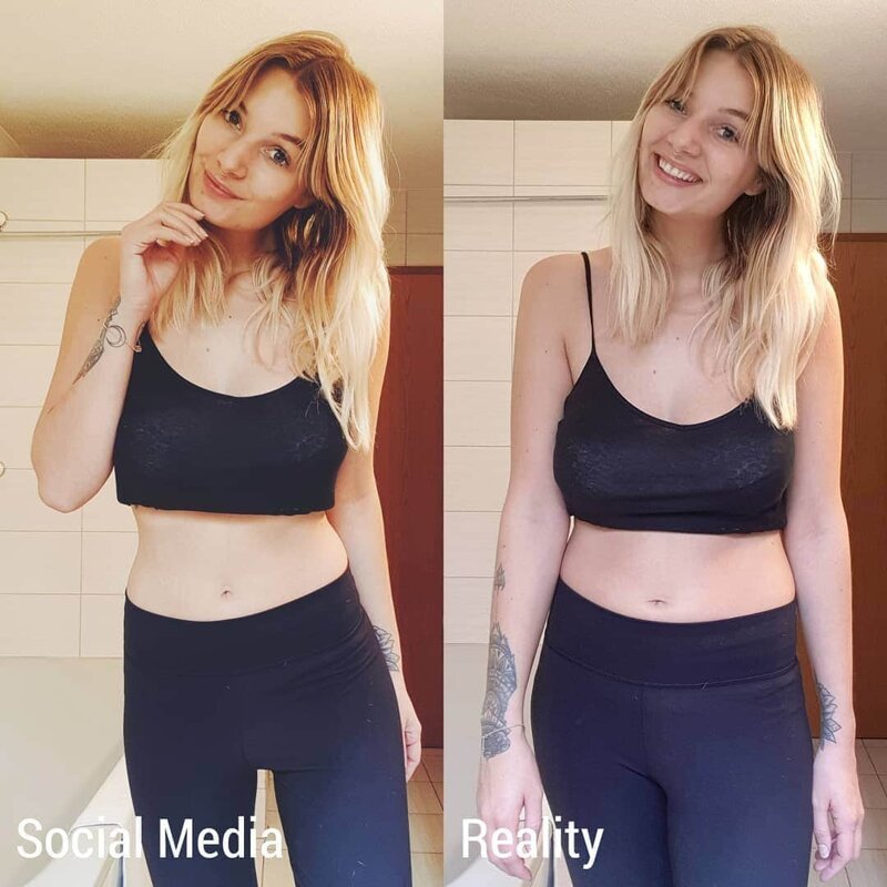 Позитивный инстаграммер показывает правду о фотографиях в социальных сетях (26 фото)