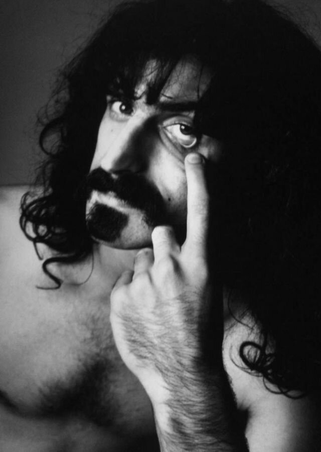 Смешные и странные фотографии Фрэнка Заппы (33 фото)