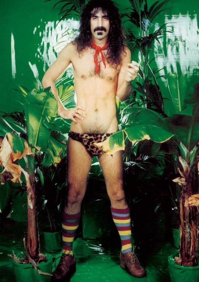 Смешные и странные фотографии Фрэнка Заппы (33 фото)