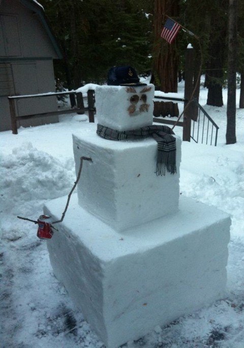 Зима близко – значит, наступит время снеговиков (9 фото)