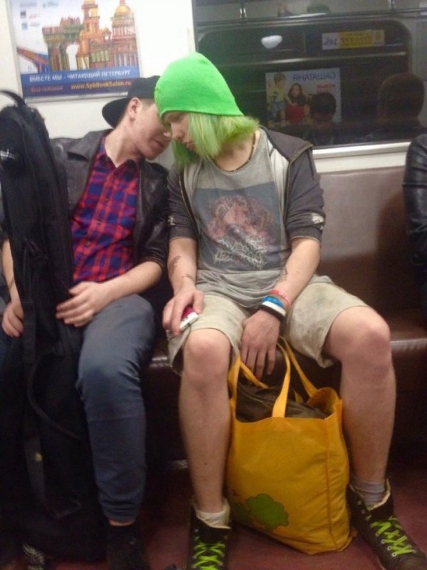 Модники из метрополитена (30 фото)