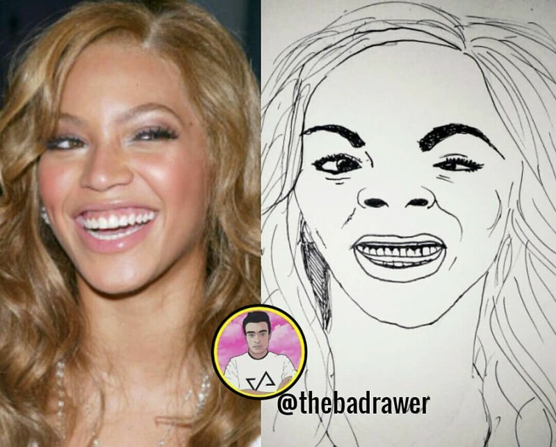 Портреты знаменитостей в исполнении "худшего художника в мире" (38 фото) Портреты знаменитостей в исполнении "худшего художника в мире" (38 фото)