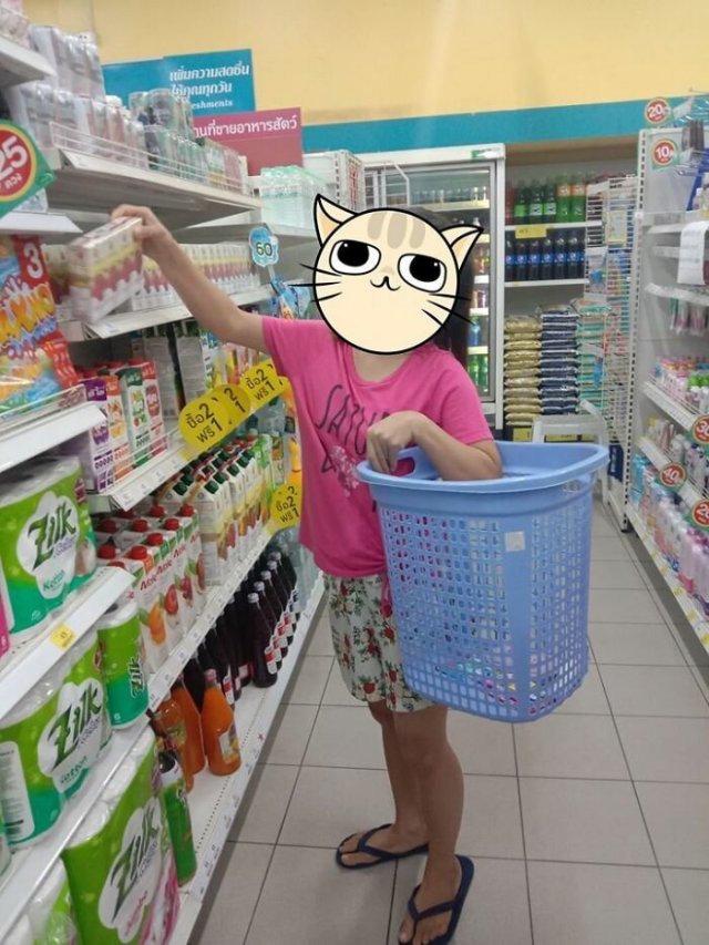 В Тайланде запретили пластиковые пакеты - вот, что творится в магазинах (29 фото)