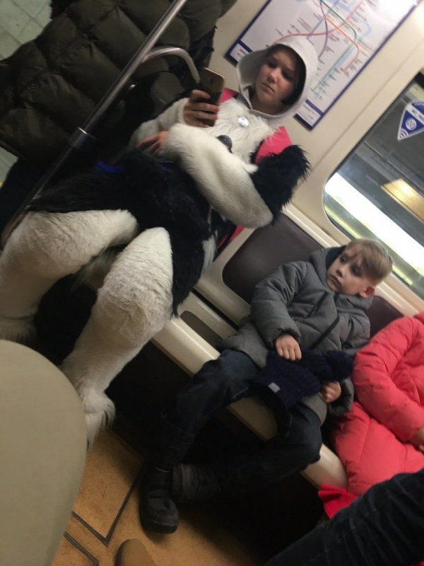 Модники из метрополитена (30 фото)