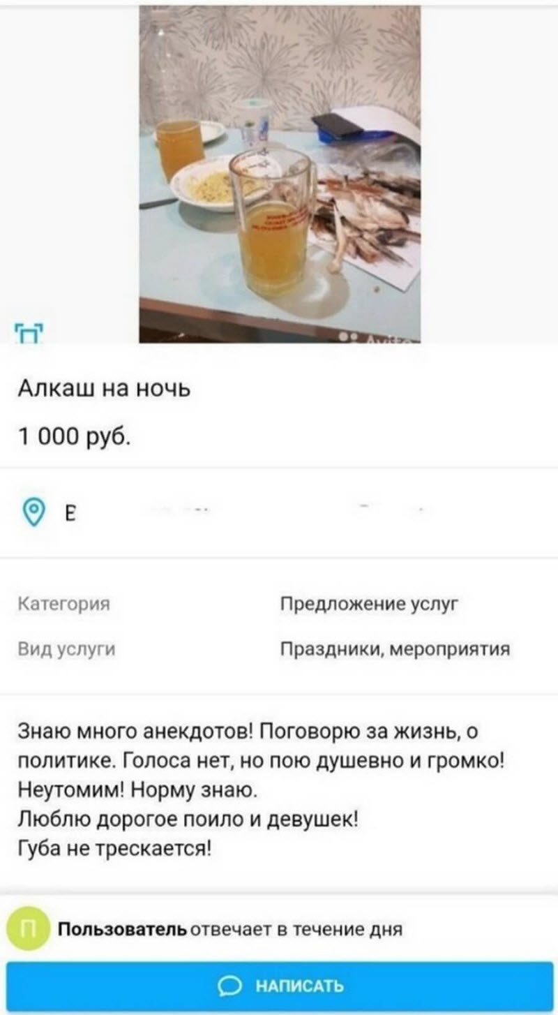 Смешные объявления с Авито: главное правильно представить (20 фото)