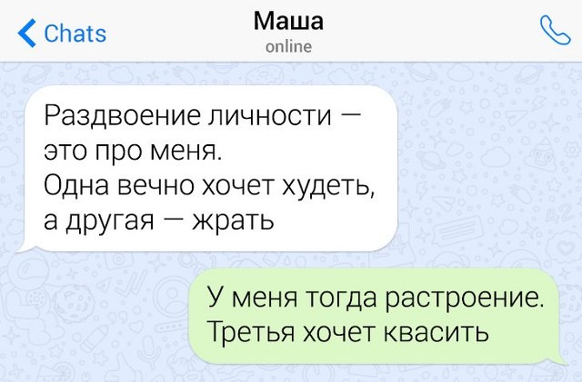 Подборка забавных и ехидных переписок (15 фото)