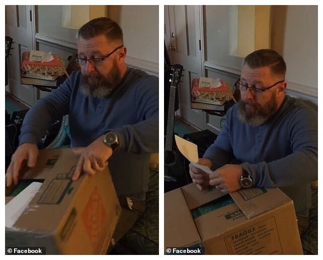 Мужчине подарили игрушечного медвежонка со звуком сердцебиения его погибшего сына (5 фото)