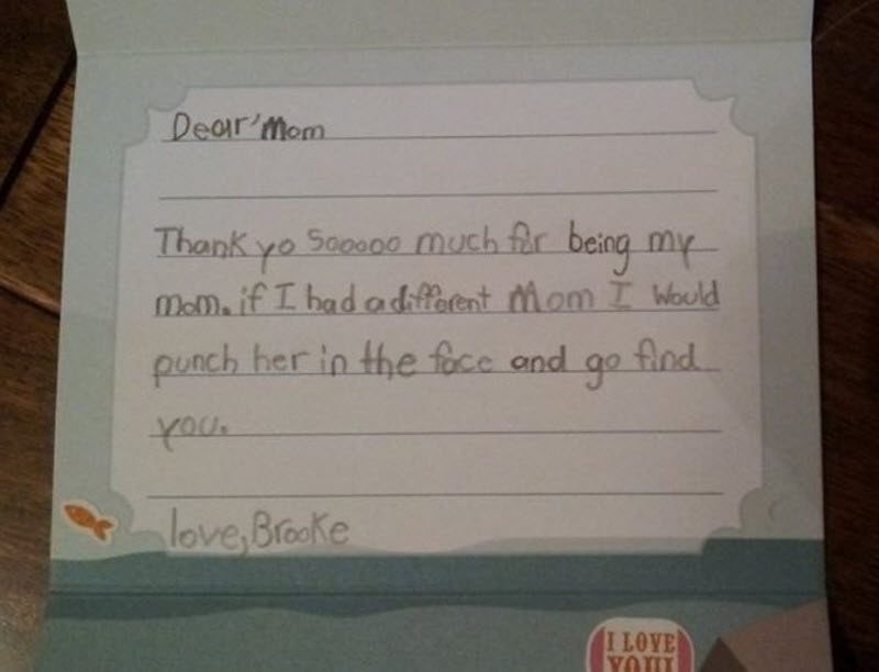 Забавные детские записочки с неожиданным финалом (15 фото)