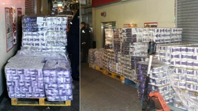 В Гонконге грабители похитили 600 рулонов туалетной бумаги В Гонконге грабители похитили 600 рулонов туалетной бумаги