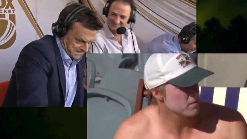 Отец поймал своего несовершеннолетнего сына, пьющего пиво в прямом эфире (4 фото + 1 видео)