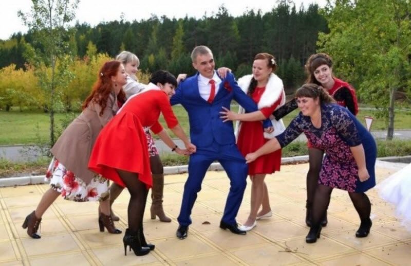 Когда свадебный фотограф творит от души, а получается как всегда (48 фото)