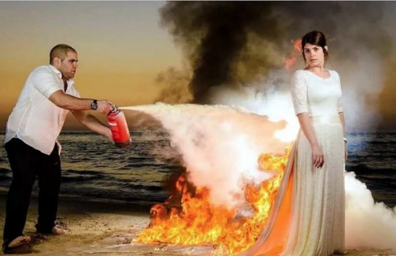 Когда свадебный фотограф творит от души, а получается как всегда (48 фото)