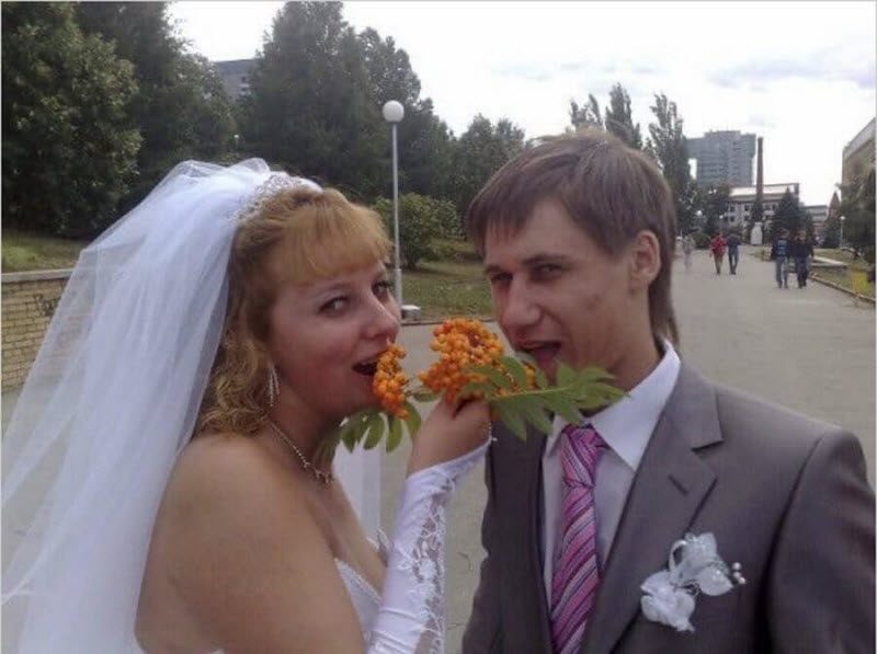 Когда свадебный фотограф творит от души, а получается как всегда (48 фото)