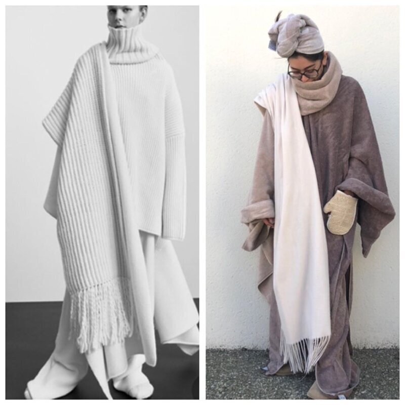 Карантин на стиле: модные образы из подручных материалов (47 фото)