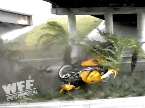 Подборка гифок с эпичными фейлами (15 гифок)