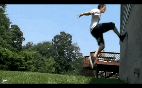 Подборка гифок с эпичными фейлами (15 гифок)