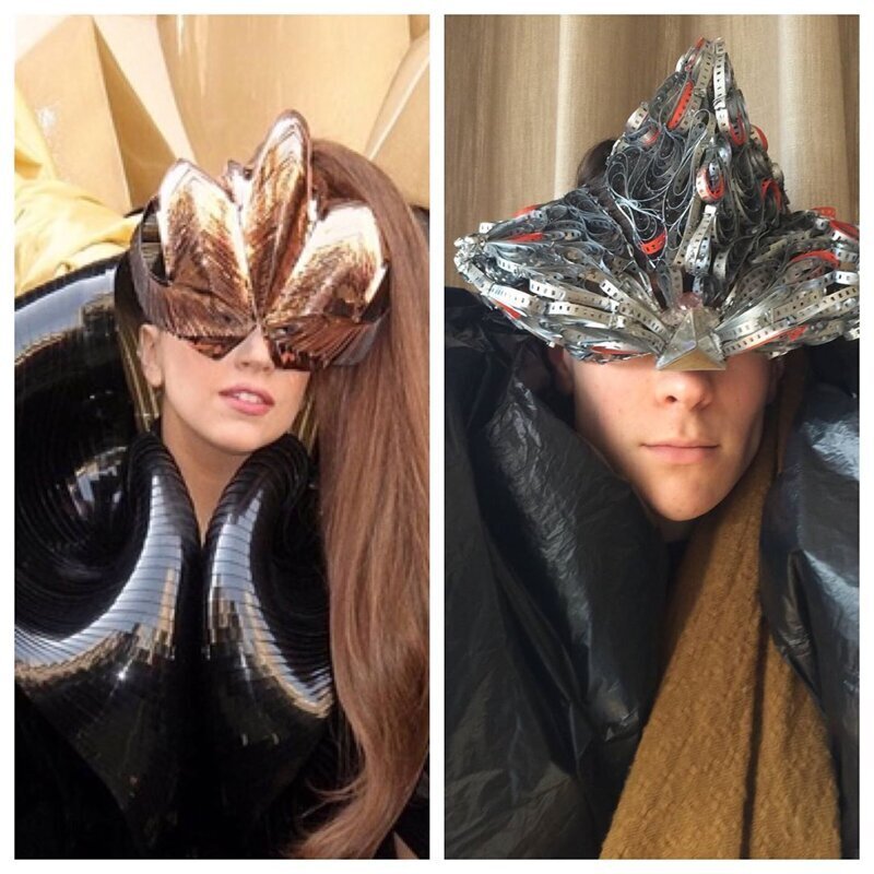 Карантин на стиле: модные образы из подручных материалов (47 фото)