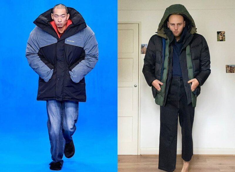 Карантин на стиле: модные образы из подручных материалов (47 фото)