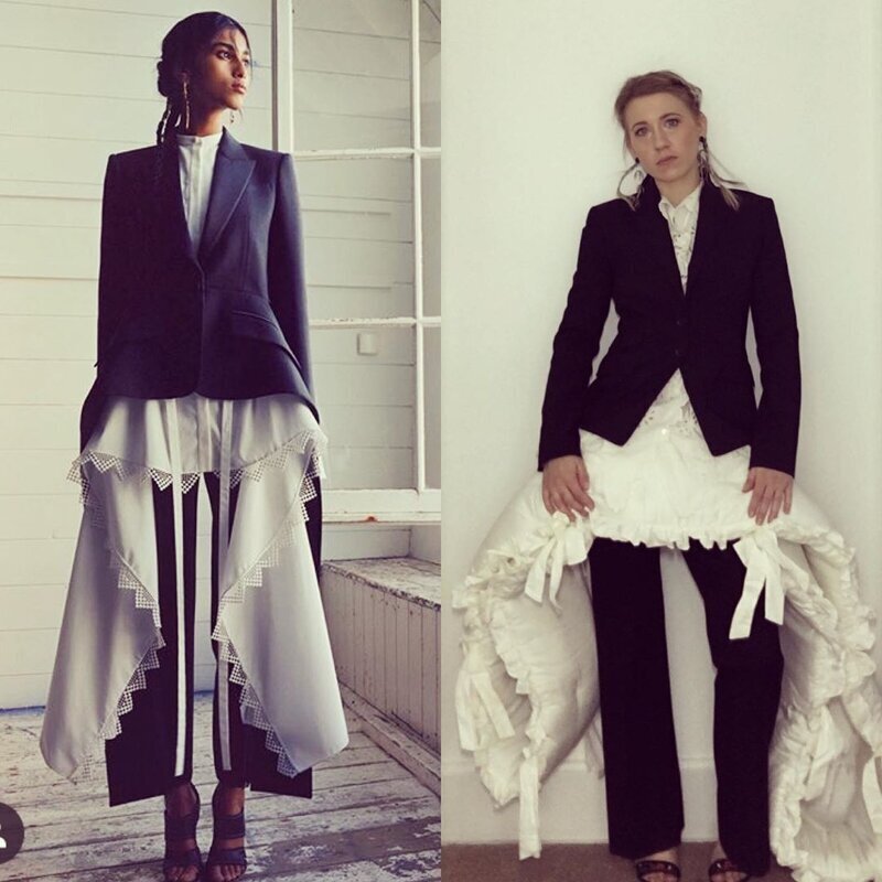 Карантин на стиле: модные образы из подручных материалов (47 фото)