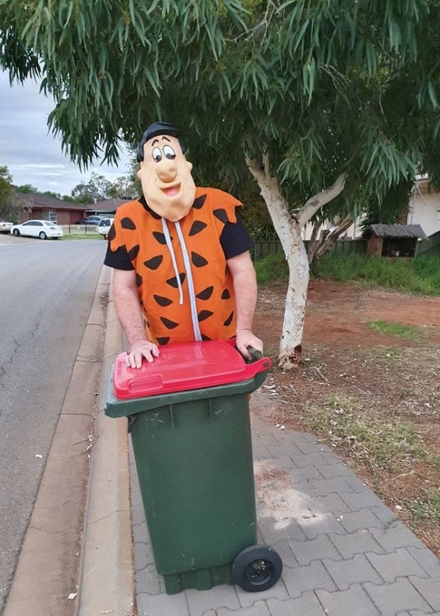 Выход к мусорке - целое представление. Австралийцы придумали себе развлечение на карантине (24 фото + видео)