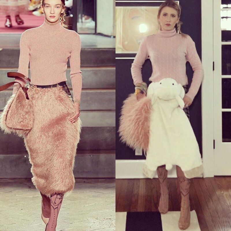 Карантин на стиле: модные образы из подручных материалов (47 фото)