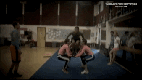 Подборка гифок с эпичными фейлами (15 гифок)