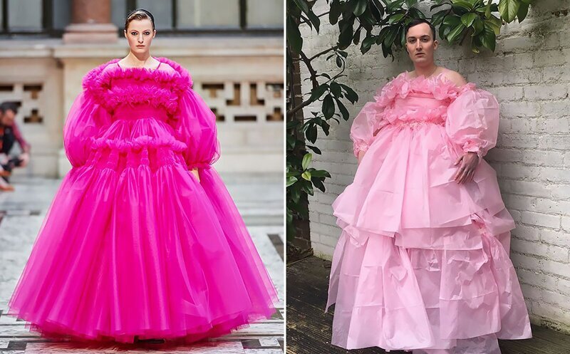 Карантин на стиле: модные образы из подручных материалов (47 фото)