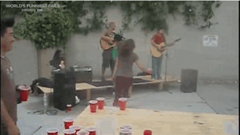 Подборка гифок с эпичными фейлами (15 гифок)