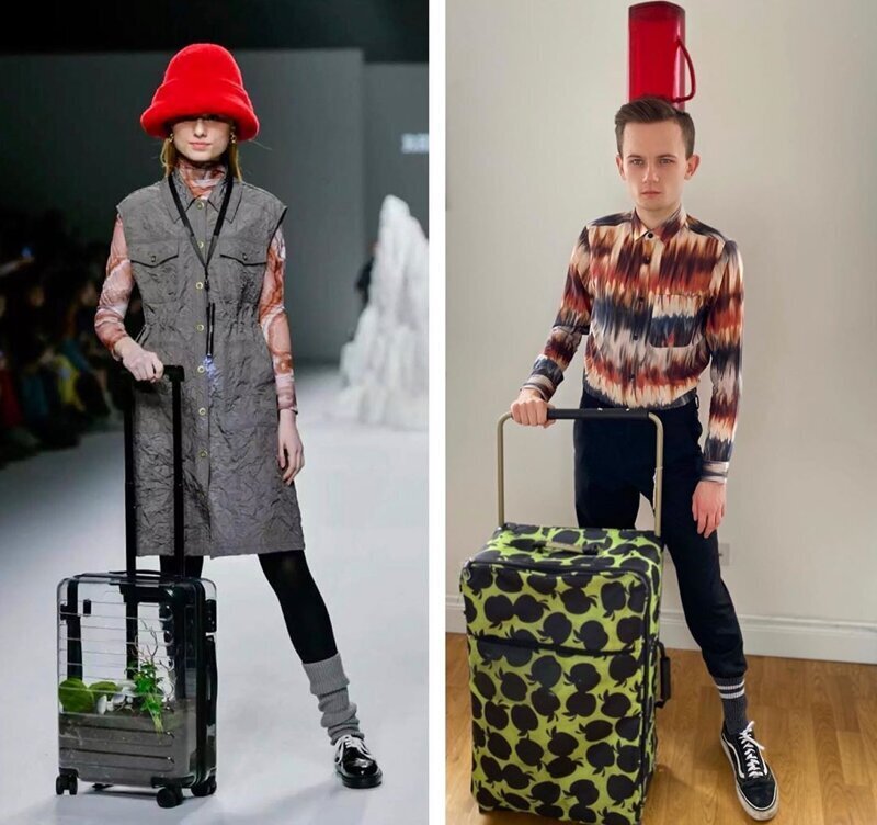 Карантин на стиле: модные образы из подручных материалов (47 фото)