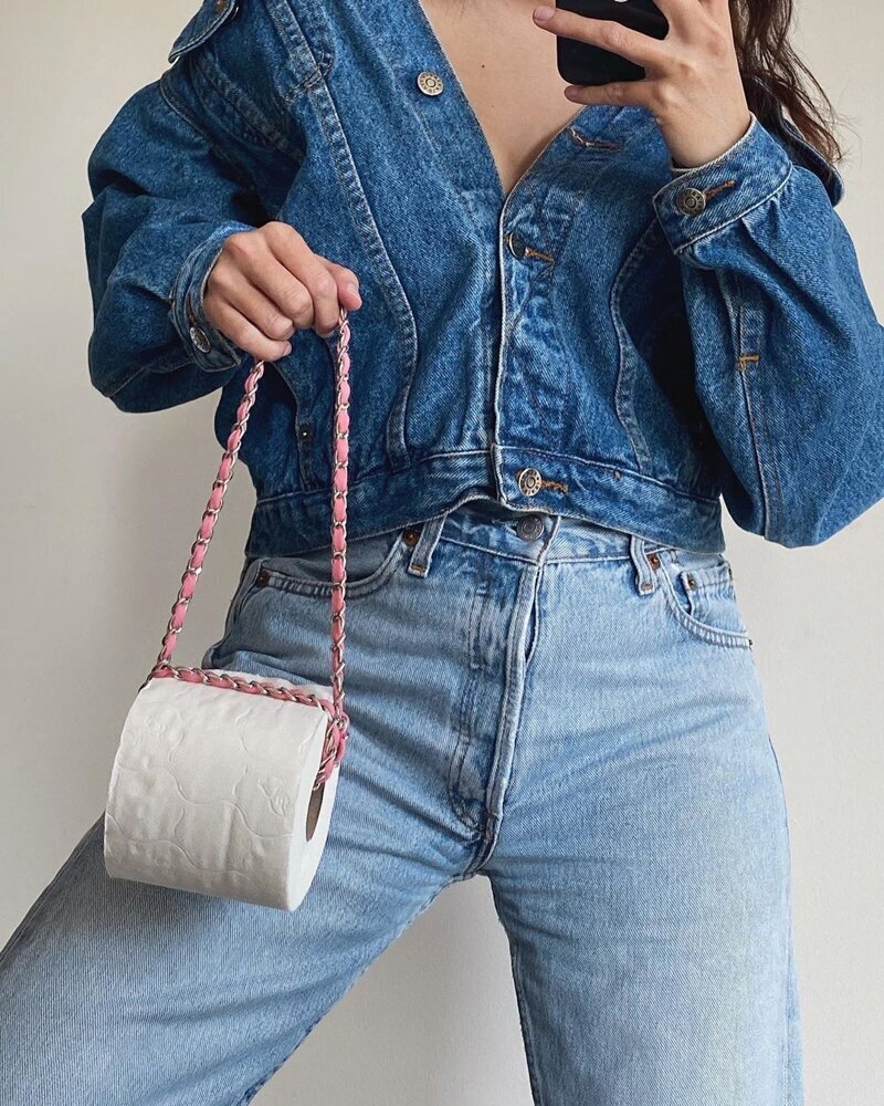 Карантин на стиле: модные образы из подручных материалов (47 фото)