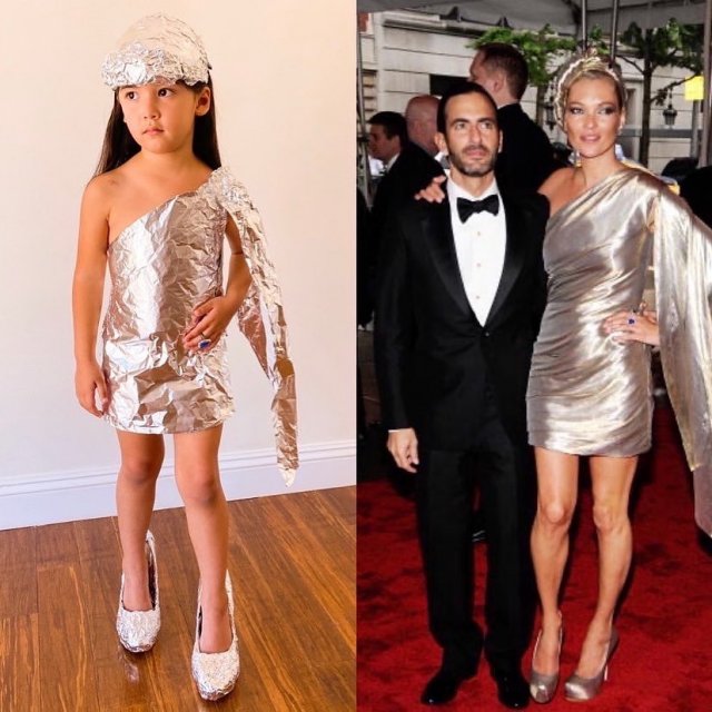 Сестры-малышки Руби и Бруклин Каратс повторяют образы мировых знаменитостей (10 фото)