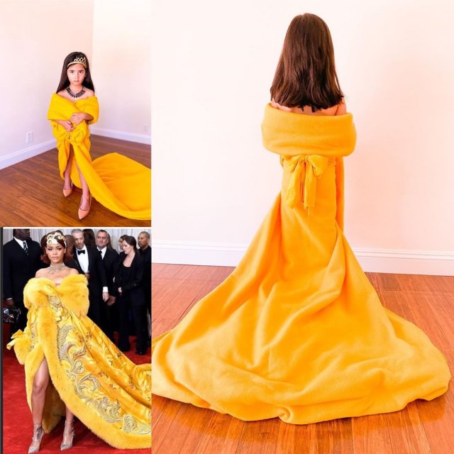 Сестры-малышки Руби и Бруклин Каратс повторяют образы мировых знаменитостей (10 фото)