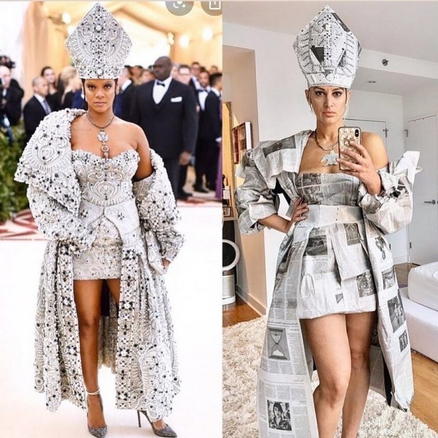 Новый челлендж – скопируй наряд звезд (19 фото + видео)