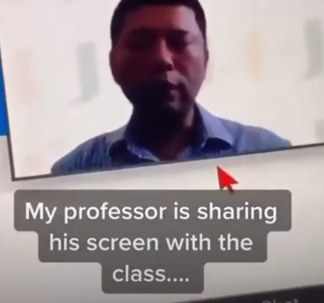 Профессор потерял работу, после того, как студенты пригляделись к экрану его компьютера (3 фото + 1 видео) Профессор потерял работу, после того, как студенты пригляделись к экрану его компьютера (3 фото + 1 видео)