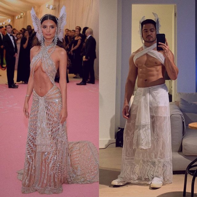 Новый челлендж – скопируй наряд звезд (19 фото + видео)