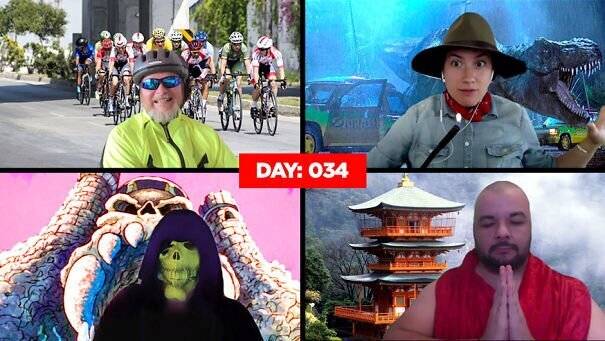 Сотрудники нашли способ сделать дистанционные совещания интересными (32 фото)