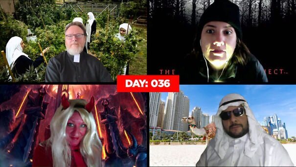 Сотрудники нашли способ сделать дистанционные совещания интересными (32 фото)