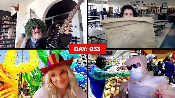 Сотрудники нашли способ сделать дистанционные совещания интересными (32 фото)