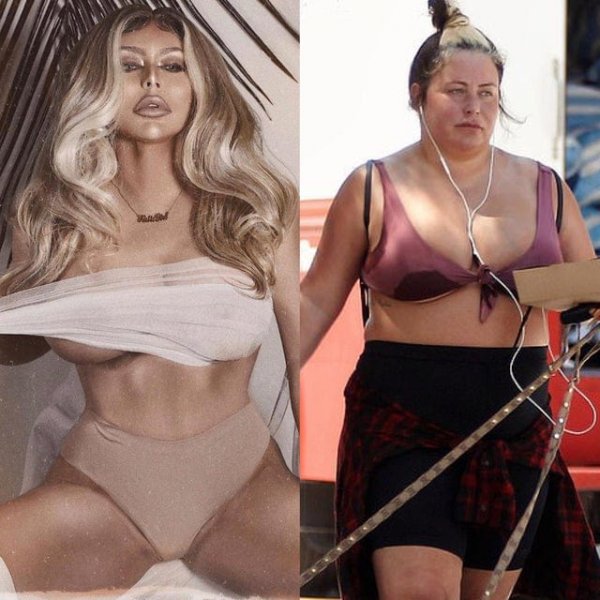 Красавцы и красавицы, которые переборщили с обработкой фотографий (15 фото) Красавцы и красавицы, которые переборщили с обработкой фотографий (15 фото)