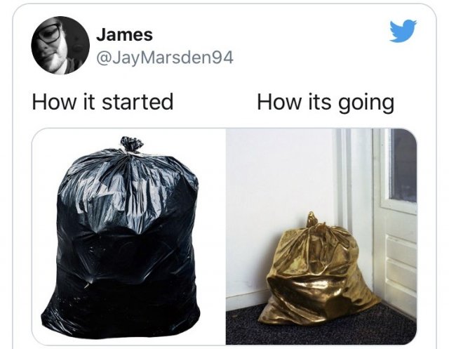 Новый флешмоб How it started/How it's going (15 фото)