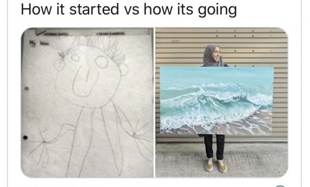 Новый флешмоб How it started/How it's going (15 фото)