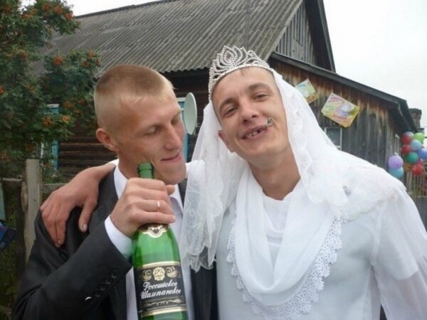 Смешные и очень колоритные фотографии со свадеб (25 фото)